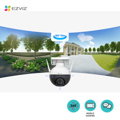 EZVIZ 2K+ Pan & Tilt 4MP Wi-Fi Camera C8W