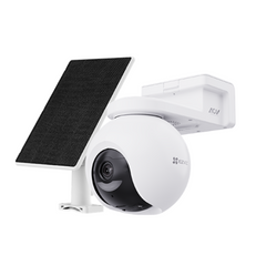 EZVIZ HB8 Pro Battery-Powered Pan & Tilt Wi-Fi Camera Kit With 5W Solar Panel