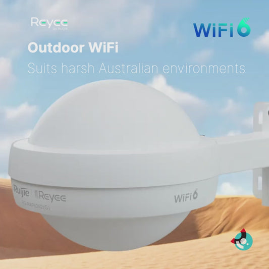 Ruijie Wi-Fi 6 AX1800 Outdoor Omni-directional Access Point RG-RAP6262(G)