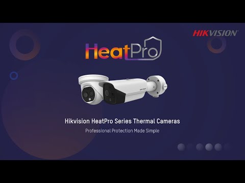 Hikvision 4MP HeatPro Thermal Bullet Security Camera 9.7mm Lens DS-2TD2628-10/QA