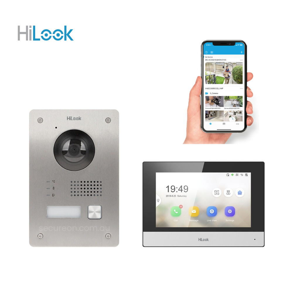 HiLook 2-Wire Video Intercom Kit HA-KIT-P2