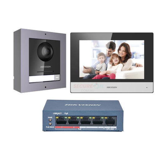 Hikvision Gen 2 HD-IP Intercom Kit DS-KIS602