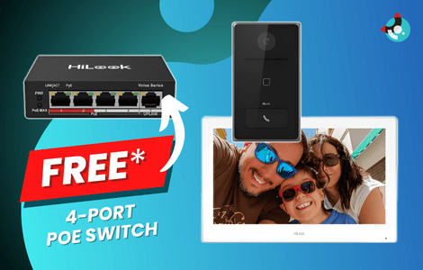 HiLook IP Video Intercom Kit HA-KIT-IP2