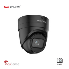 Hikvision DS-2CD2H86G2T-IZS 8MP AcuSense Powered-by-Darkfighter Motorised Varifocal Turret Network Camera