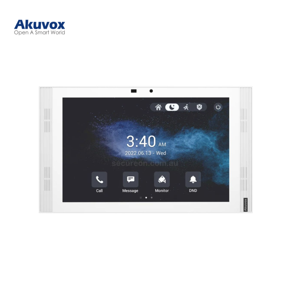 Akuvox 10 inch Wi-Fi 6 Touchscreen Android Indoor Monitor S567A