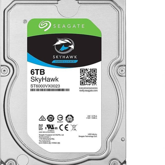 Seagate 6TB Skyhawk Surveillance HDD Storage STS-6TB-SG