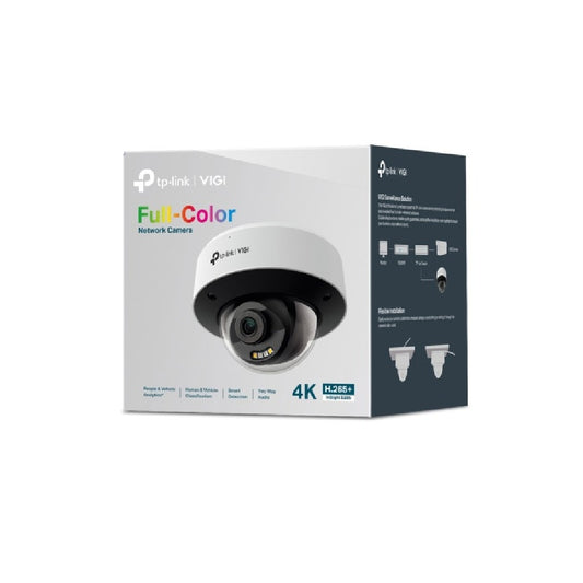TP-Link VIGI INSIGHT 8MP 4K S285 Dome Full-Colour Fixed Lens Camera 4mm