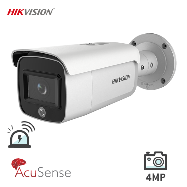 Hikvision DS-2CD2T46G1-4I/SL 4MP AcuSense Bullet Camera