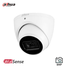 Dahua 8MP IR Fixed-focal Eyeball WizSense Starlight SMD 4.0 Network Camera DH-IPC-HDW3866EMP-S-AUS