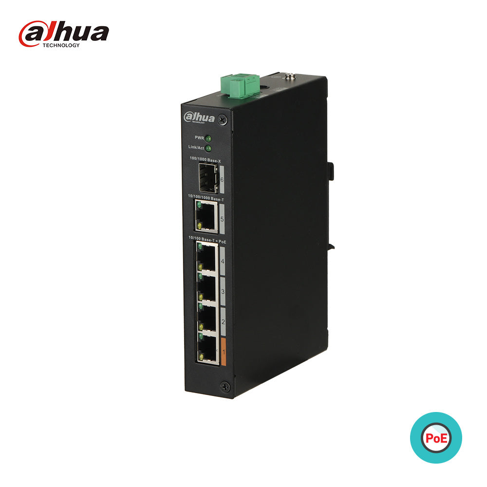 Dahua DH-PFS3106-4ET-60 4-Port PoE Switch (Unmanaged)