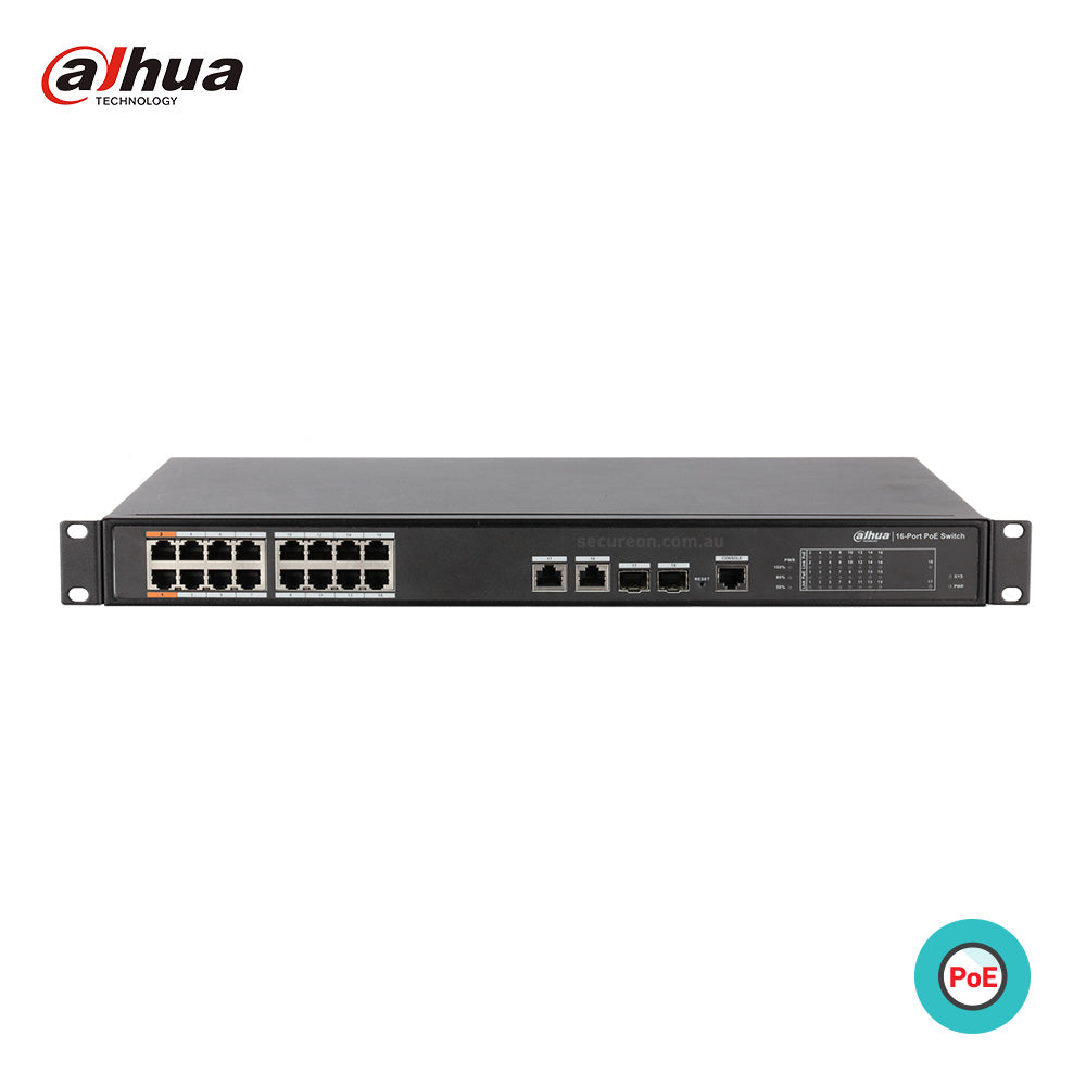 Dahua DH-PFS4218-16ET-240 16-Port PoE Switch