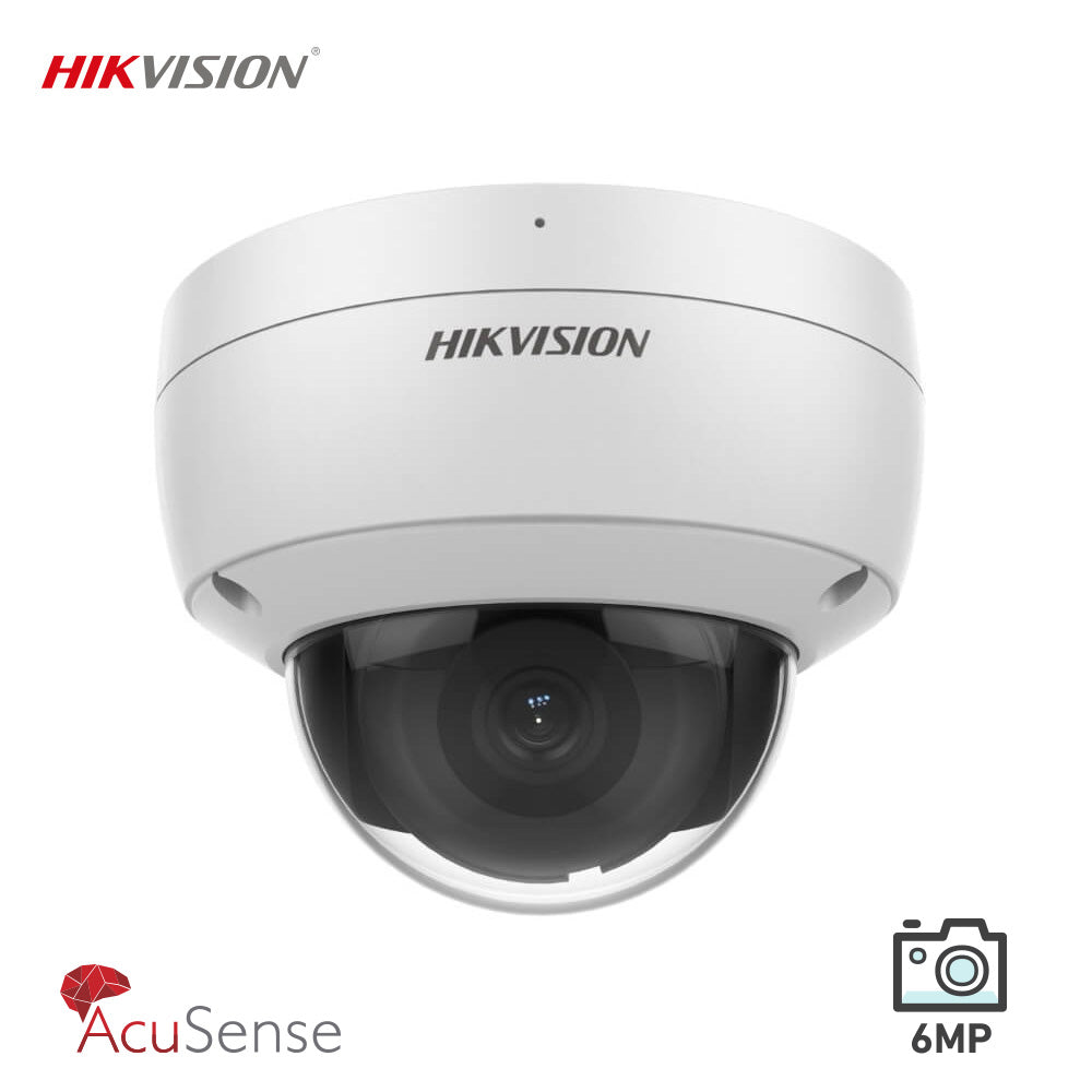 Hikvision 6MP Outdoor Dome Acusense Camera DS-2CD2166G2-I