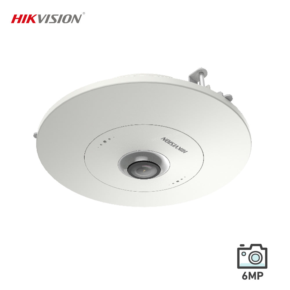 Hikvision DS-2CD6365G0E 6MP In-Ceiling 360 Degree Fisheye Network Camera