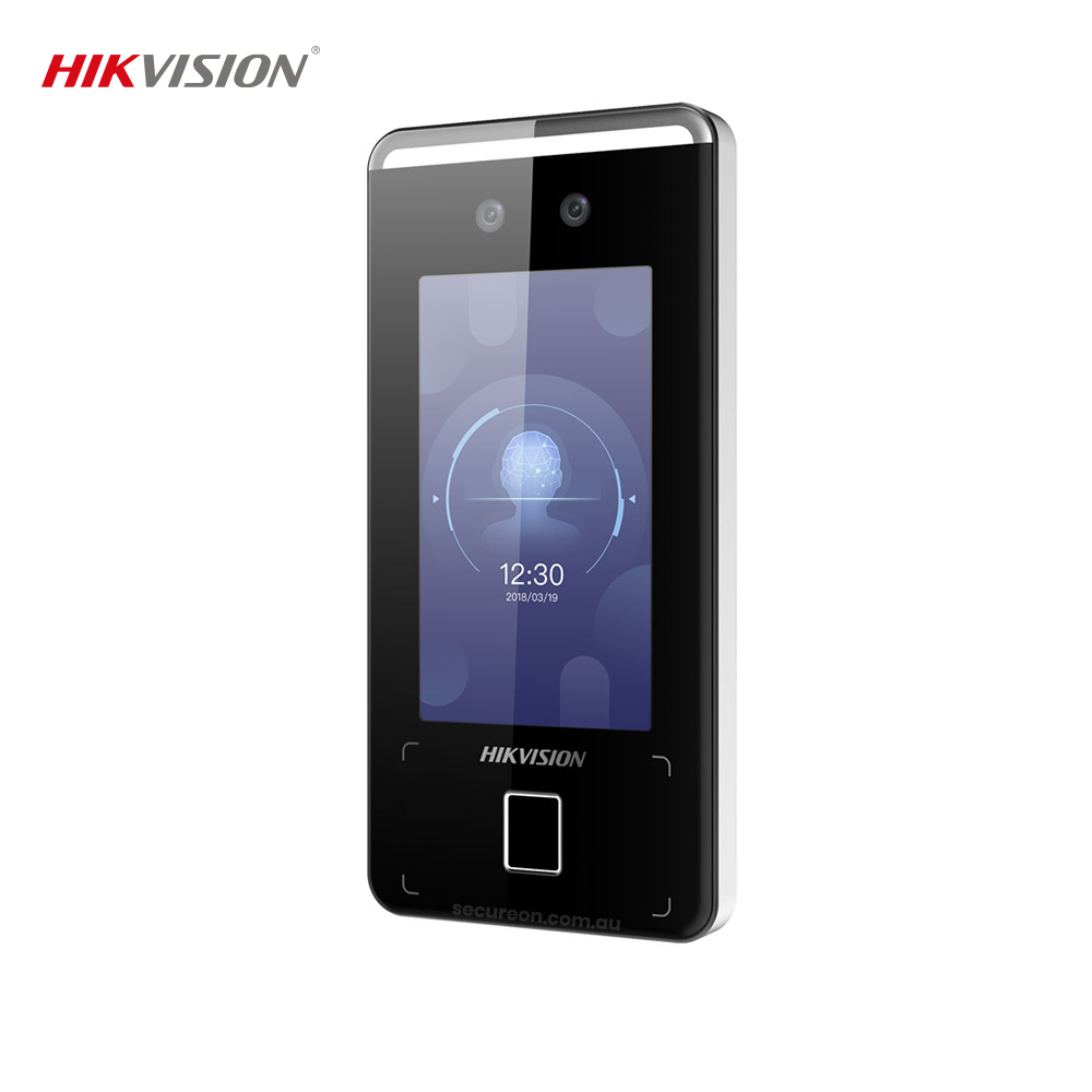 Hikvision DS-K1T341AM 4.3″ Facial Recognition Touch Screen, 2MP, Mifare, 1,500 Faces, No Fingerprint