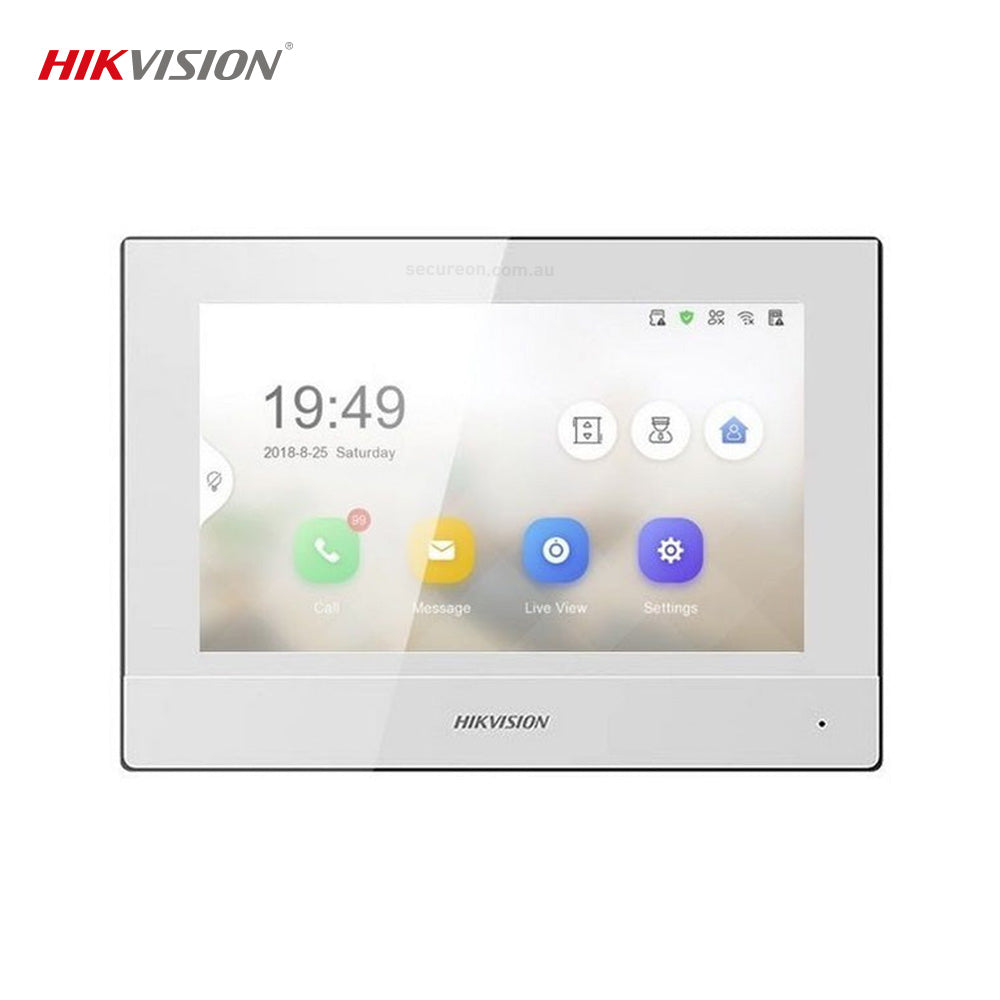 Hikvision DS-KH8520-WTE1 10-Inch Touch Screen Indoor Room Station