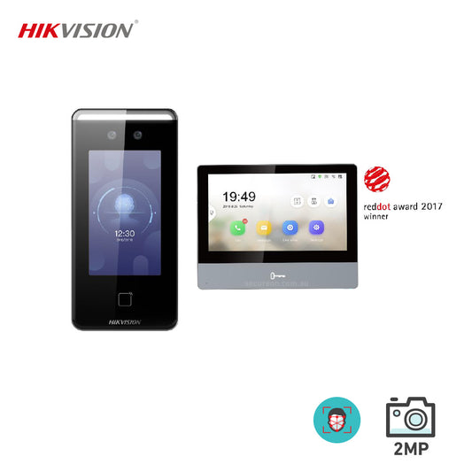 Hikvision DS-KIS901-P Facial Recognition Intercom Kit