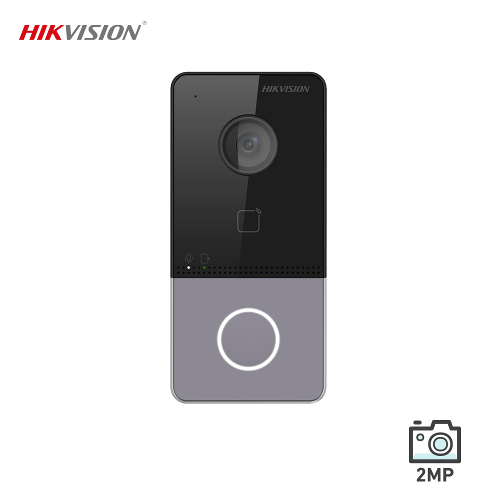 Hikvision DS-KV6113-WPE1 Intercom Gen 2 Surface door station HD-IP 2MP Built-in Mifare