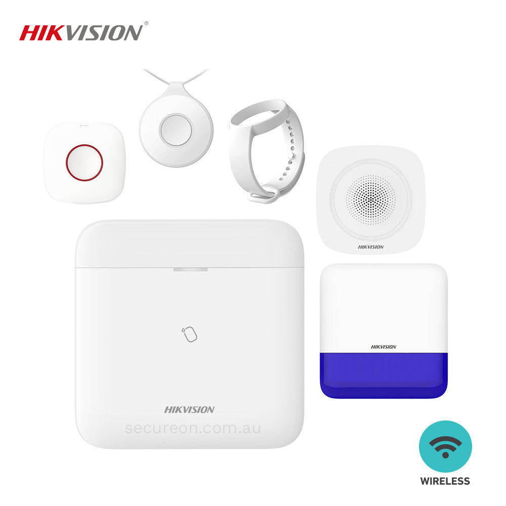 Hikvision DS-PWA96-Kit-WB-EMERGENCY AX PRO 2 Panic Buttons + 2 Sounders Kit