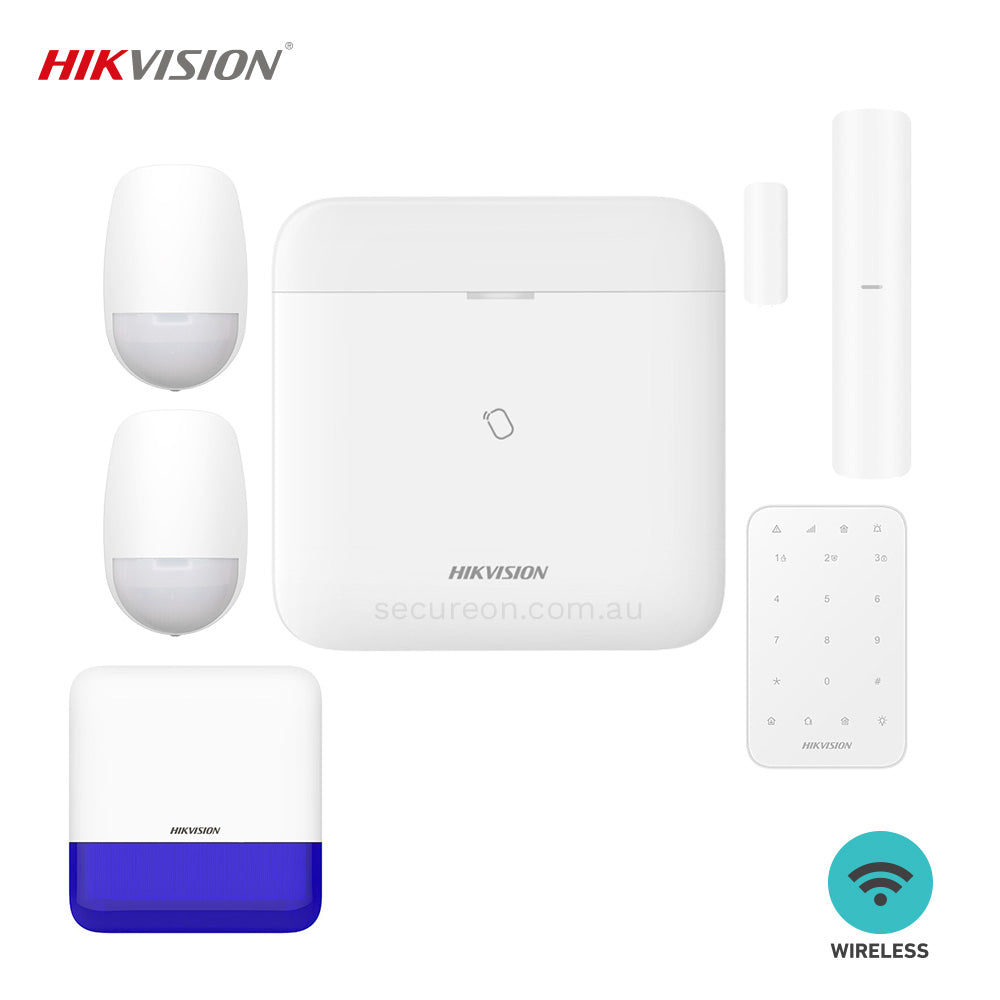 Hikvision DS-PWA96-Kit-WB-PERFECT AX PRO 2 Sensors + Keypad Kit