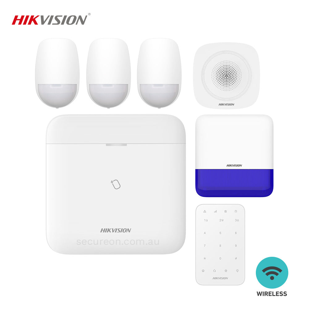 Hikvision DS-PWA96-Kit-WB-PLUS AX PRO 3 Sensors + 2 Sounders Kit