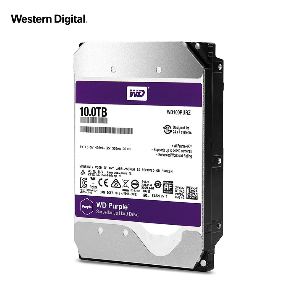 Western Digital WD Purple Surveillance Hard Drive