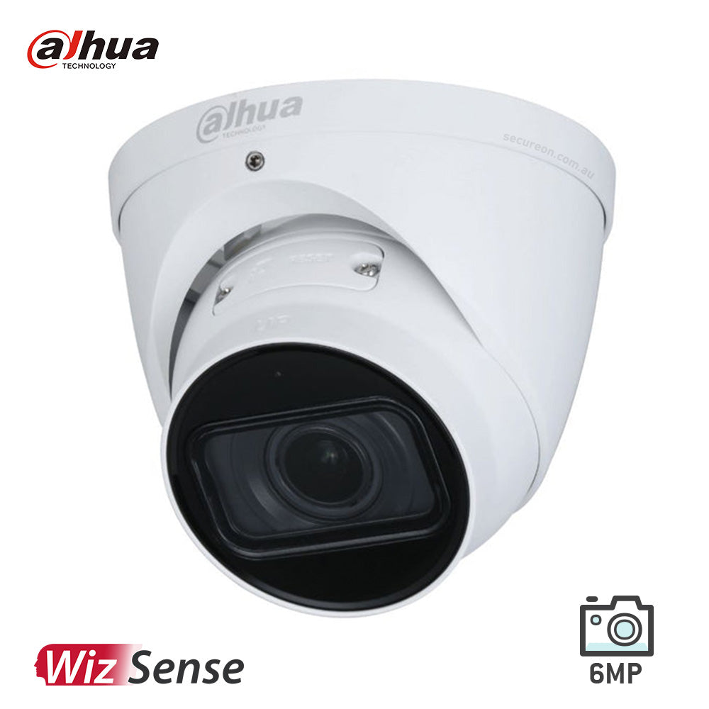 Dahua 6MP 40m IR Vari-focal Eyeball WizSense Network Camera DH-IPC-HDW3666TP-ZS-AUS