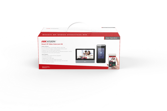 Hikvision DS-KIS901-P Facial Recognition Intercom Kit