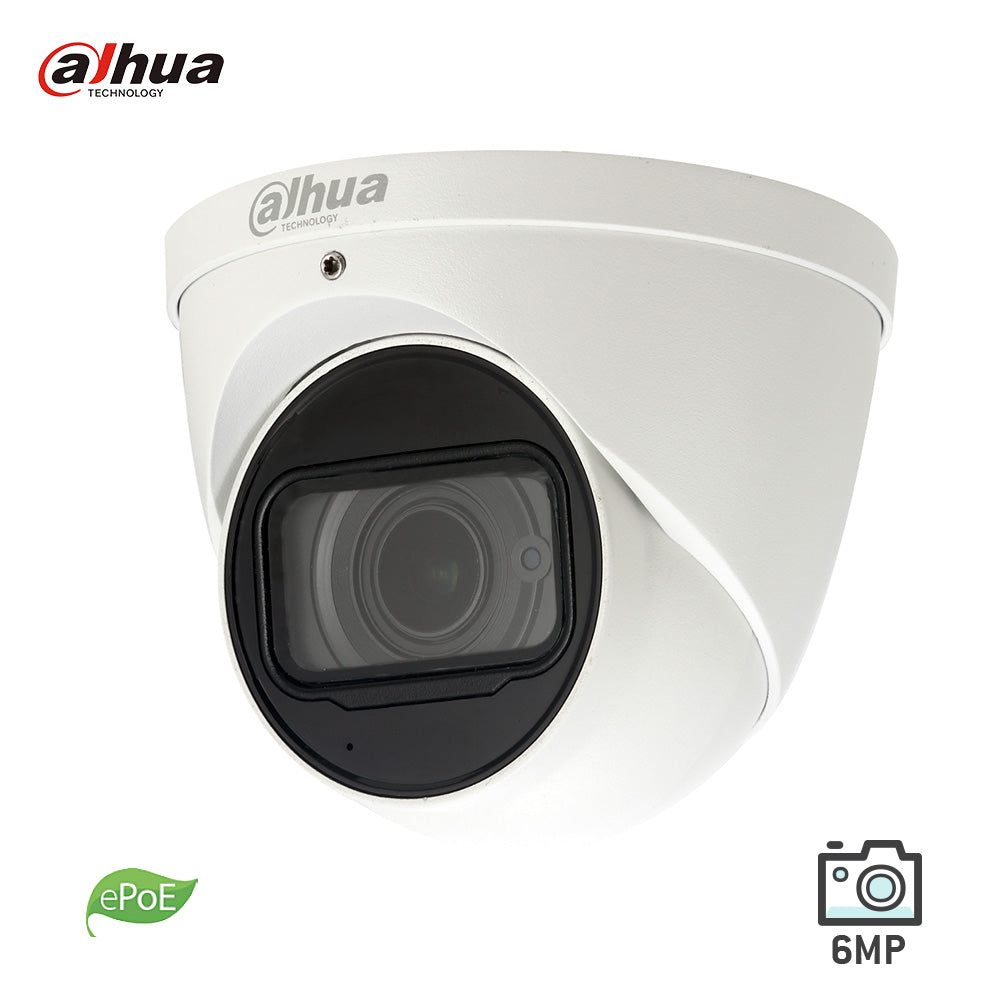 Dahua 6MP ePoE WDR 50m IR Eyeball Network Camera DH-IPC-HDW5631RP-ZE-27135