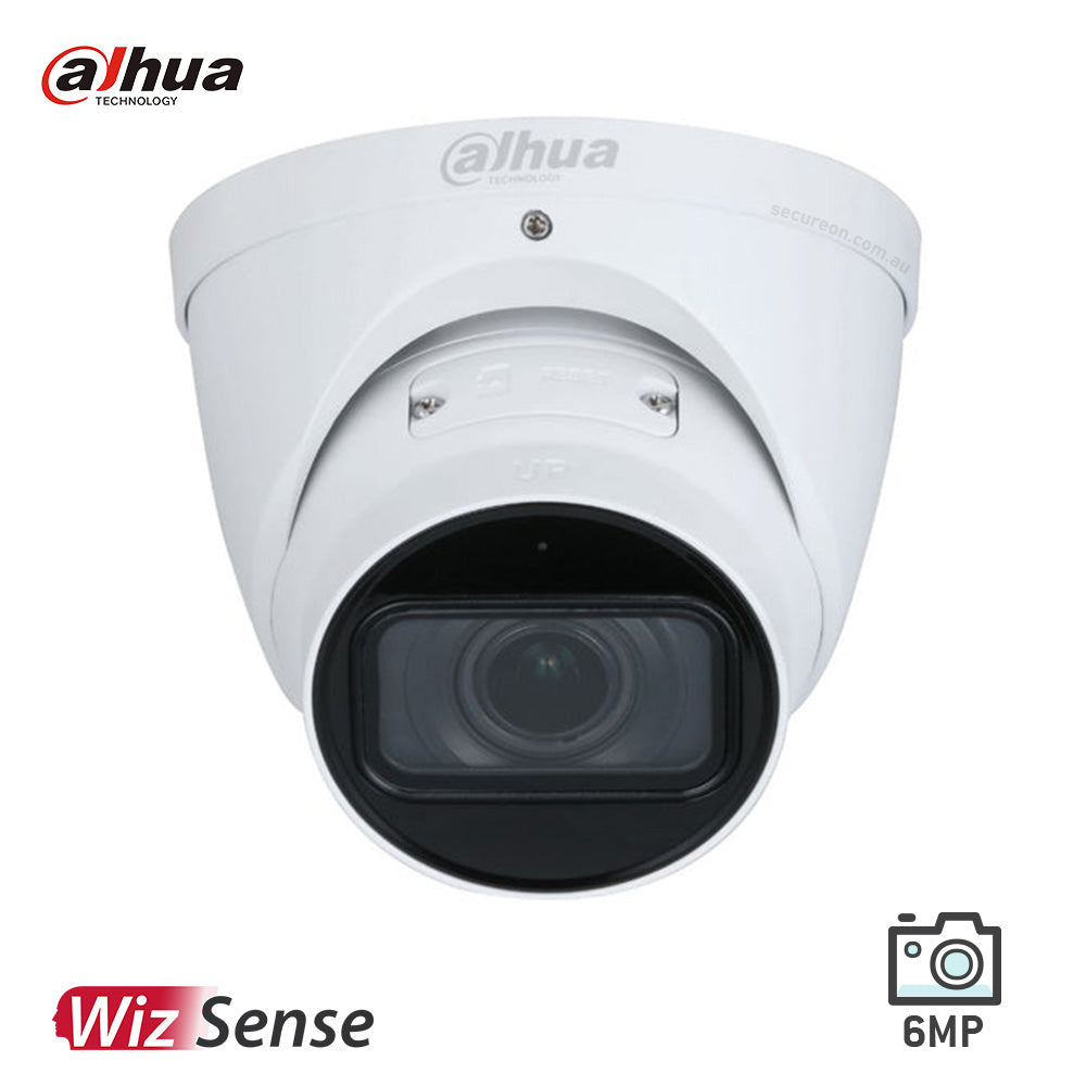 Dahua DH-IPC-HDW3666TP-ZS-AUS 6MP 40m IR Vari-focal Eyeball WizSense Network Camera