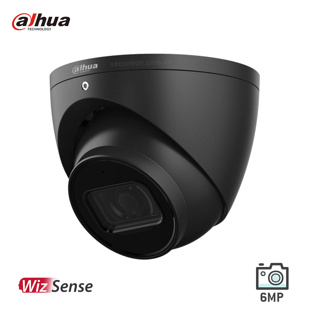 Dahua DH-IPC-HDW3641EM-AS-0280B-AUS 6MP 2.8mm Turret Eyeball WizSense Network Camera